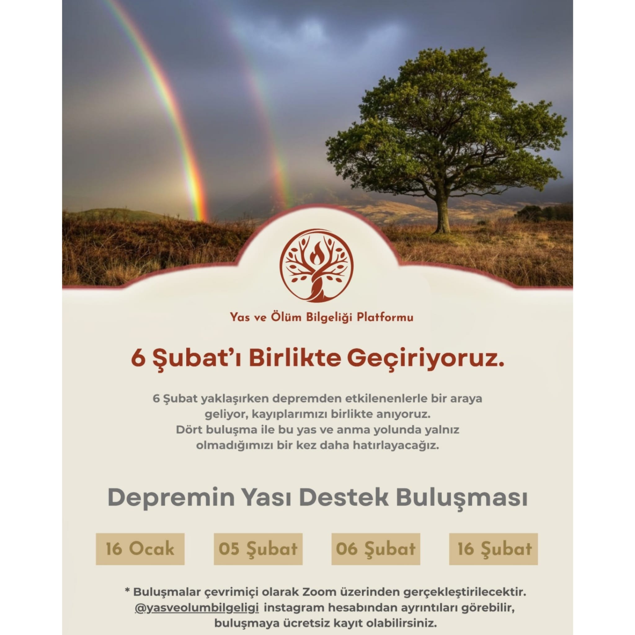 6 Şubat’ı Birlikte Geçiriyoruz